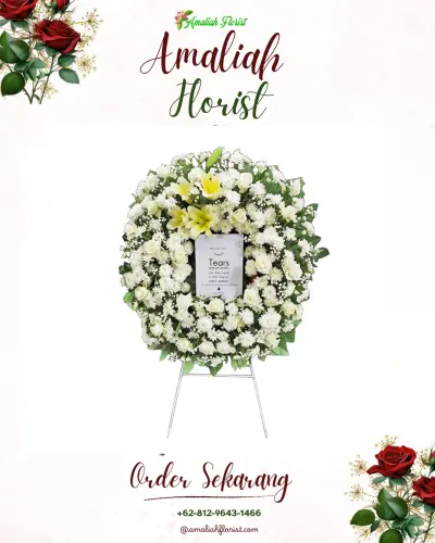 Krans Bunga Duka Cita di Lidah Wetan